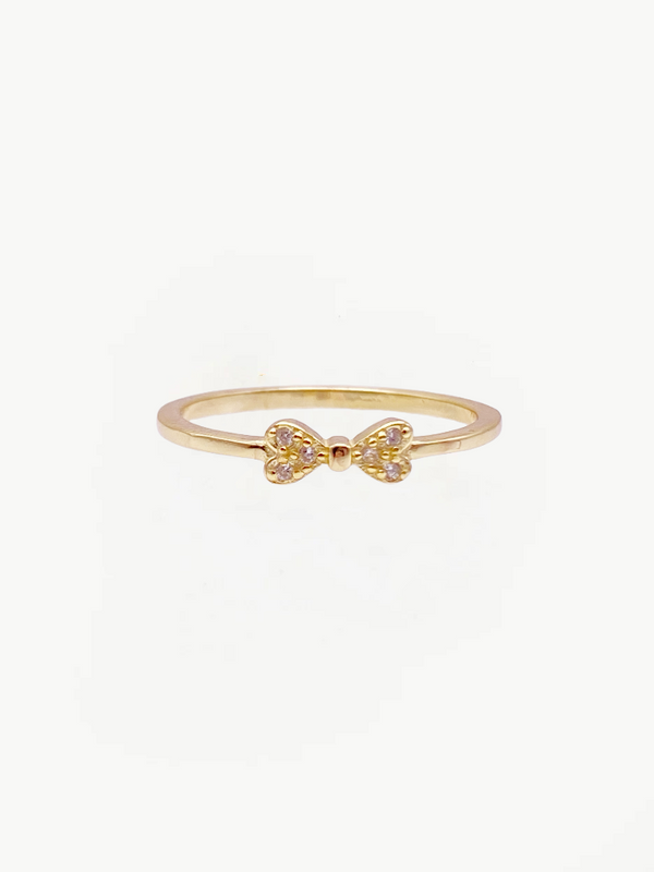 14K MINI Bow Ring