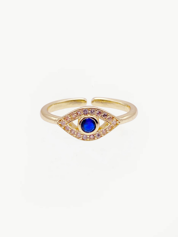 Devil's Eye Zircon Ring