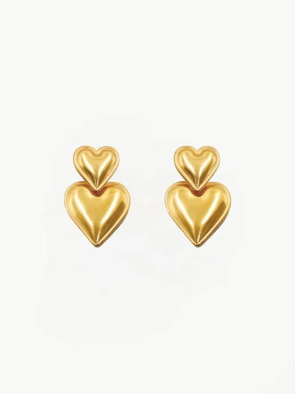 Double Love Earrings