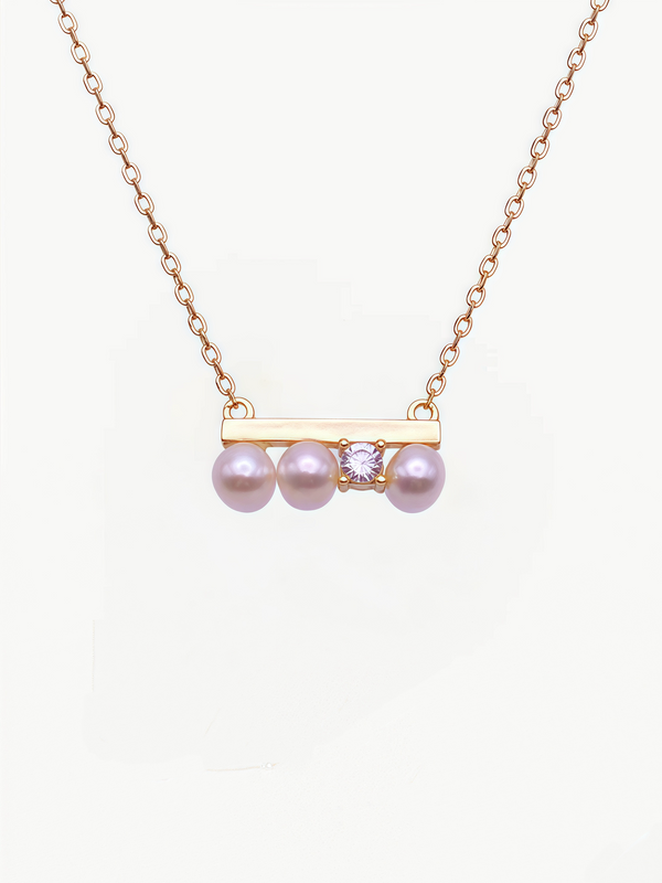 Balance Beam MINI Freshwater Pearl Necklace