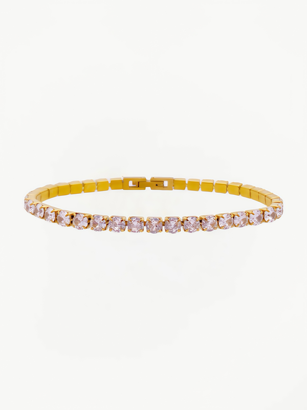 18K Zircon Bracelet